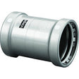 Viega 26695 (4815.5XL) 4 in. MegaPress FKM Coupling No Stop Press x Press for Carbon Steel Pipe (1 Each)