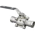 Viega 28503 (4875.8) MegaPress 1 1/4 in 3 Piece Ball Valve with Press Ends