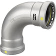 Viega 28610 (6616XL) MegaPressG 4 in. 90 Degree Press Elbow for Gas P x P (1 Each)