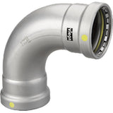 Viega 28610 (6616XL) MegaPressG 4 in. 90 Degree Press Elbow for Gas P x P (1 Each)