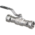 Viega 28975 (5170) MegaPress 316 1/2 in Stainless Steel Press Ball Valve