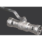 Viega 28975 (5170) MegaPress 316 1/2 in Stainless Steel Press Ball Valve - 2