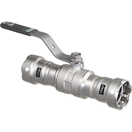 Viega 28990 (5170) MegaPress 316 1-1/4 in. Stainless Steel Press Ball Valve (1 Each)