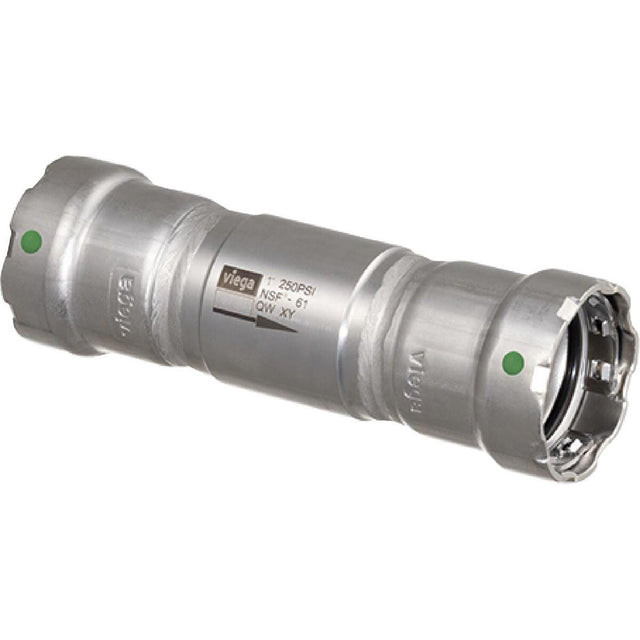 Viega 29070 (5174) MegaPress 316 1-1/2 in. Stainless Steel Press Inline Check Valve (1 Each)