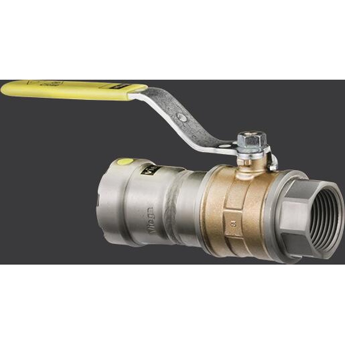 Viega 30630 (6675.1) MegaPressG 1/2 in Press x 1/2 in FPT Gas Ball Valve (1 Pack) - 2