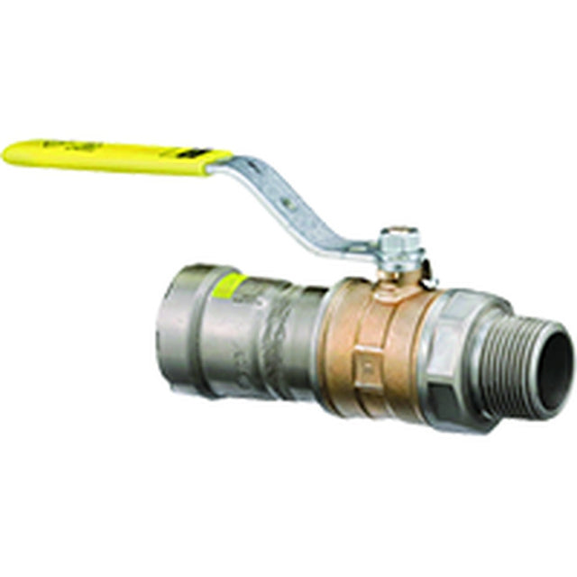 Viega 30675 (6675.2) 1-1/4 in. MegaPress G Ball Valve Press x MNPT Bronze Body (1 Each)