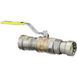 Viega 30700 (6675.3) MegaPressG Gas Ball Valve Press Connection with Lockable Handle (1 Pack)