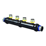 Viega 49004 (V5636.1) PureFlow Press Zero Lead Polymer Press Manifold 4 Outlet Closed 3/4 in. x 1/2 in.