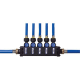 Viega 49043 (V5650) PureFlow MiniBloc 4-Port 1/2 in. Press Zoning Manifold (1 Each)