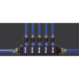 Viega 49043 (V5650) PureFlow MiniBloc 4-Port 1/2 in. Press Zoning Manifold (1 Each) - 2