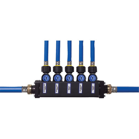 Viega 49083 (V5650) PureFlow MiniBloc Zoning Manifold 8 Port 1/2 in. Press (1 Each)