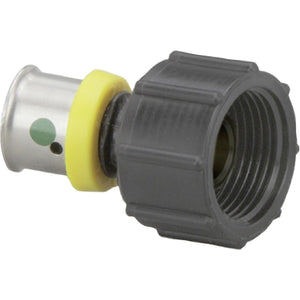Viega 49234 (V5613.1) PureFlow Press 1/2 in. Press x 1/2 in. Port Adapter for ManaBloc and MiniBloc