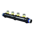 Viega 49258 (V5636) PureFlow Press Zero Lead Polymer Manifold 8 Outlet 1 in x 1 in x 1/2 in