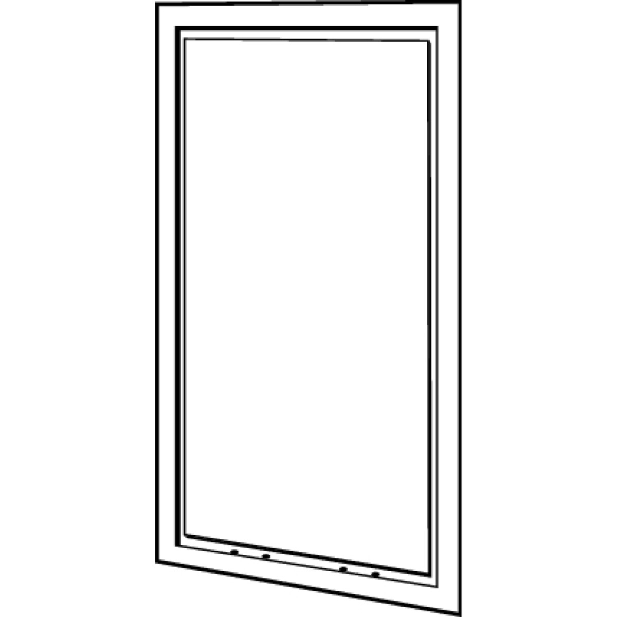 Viega 50740 (V5099.1) PureFlow ManaBloc 14 in x 40 in Metal Access Panel (1 Each) - 3