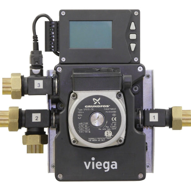 Viega 56160 (2887.3) Hydronic Mixing Block with Circulator and Control 10.04 x 6.61 x 5.60 in (1 Pc)