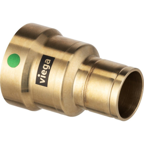 Viega 76585 (4813.4ZL) MegaPress 1 in. Press x 1 in. CTS Street Transition Coupling Bronze (1 Each)