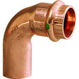 Viega 77072 (2916.1) ProPress 2 in Copper 90 Degree Street Elbow Press x FTG (1 Each)