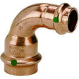 Viega 77325 (2916.3) ProPress 90 Degree Reducing Elbow Copper Press x Press 3/4 in x 1/2 in