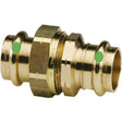 Viega 79145 (2960ZL) 1-1/2 in. x 1-1/2 in. ProPress Bronze Union Press Connection (1 Each)