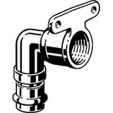 Viega 79205 (2925.2ZL) ProPress 1/2 in. P x 1/2 in. FPT 90 Degree Hi Ear Elbow (1 Each) - 2