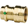 Viega 79320 (2912ZL) ProPress Press x Female Pipe Thread Adapter 1 in x 1/2 in