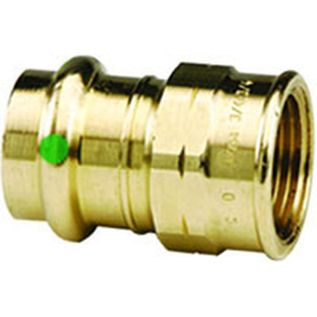 Viega 79350 (2912ZL) 1 1/4 in Press x 1 1/4 in FPT Bronze ProPress Adapter (1 Each)
