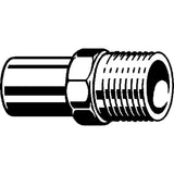 Viega 79420 (2911.1ZL) ProPress Zero Lead Silicium Bronze Adapter 2 in FTG x 2 in MPT (1 Each) - 2