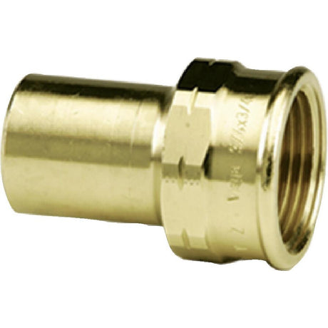 Viega 79430 (2912.1ZL) ProPress Zero Lead Silicium Bronze Street Adapter 1/2 in. Press x 1/2 in. FPT (1 Each)