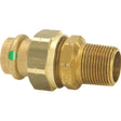 Viega 79755 (2965ZL) ProPress 2 in. Press x Male Pipe Thread Bronze Union (1 Pack)