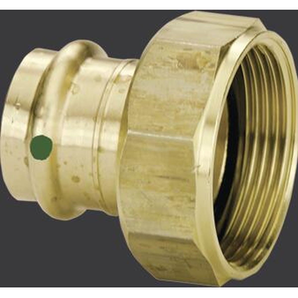 Viega 79810 (2957ZL) ProPress 1 in Press x 1 in Female BSP Union Tailpiece Bronze (1 Each) - 2