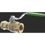 Viega 79970 (2971.4ZL) 1/2 in. ProPress x 1/2 in. FPT Full Port Ball Valve (1 Pack) - 2