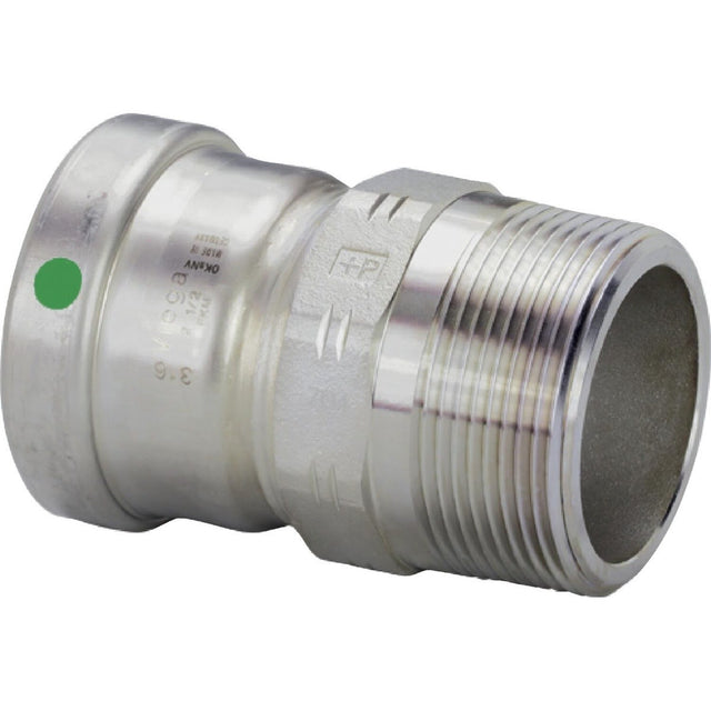Viega 80060 (4011XL) 2 1/2 in. ProPress 316 Stainless Press x MPT Adapter (1 Each)