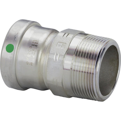 Viega 80070 (4011XL) 4 in ProPress 316 Press x MPT Stainless Steel Adapter (1 Each)