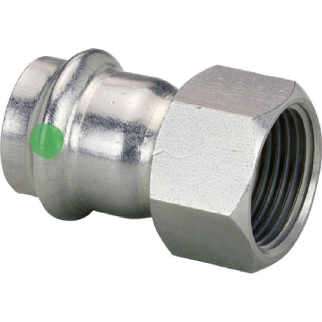 Viega 80080 (4012) 1/2 in. ProPress 316 Stainless Steel Press x Female Pipe Thread Adapter (1 Each)