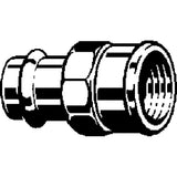 Viega 80115 (4012) ProPress 316 Stainless Steel Press x FPT Adapter 1-1/2 in (1 Pack) - 2