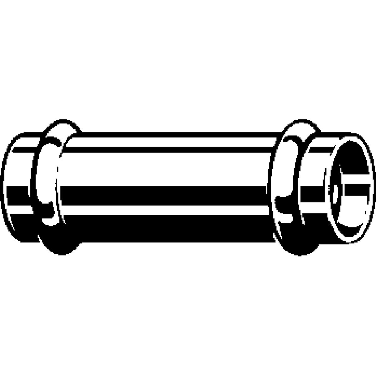 Viega 80335 (4015.5) ProPress 316 2 in. x 2 in. No Stop Press Coupling (1 Each) - 2