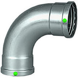 Viega 80435 (4016XL) ProPress 316 3 in 90 Degree Press x Press 316 Stainless Steel Elbow (1 Pack)