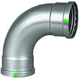Viega 80440 (4016XL) ProPress 316 4 in. 90 Degree Press x Press 316 Stainless Steel Elbow (1 Each)
