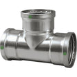 Viega 80615 (4018XL) ProPress 316 3 in. x 3 in. x 3 in. Stainless Steel Press Tee