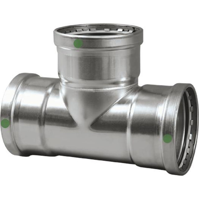 Viega 80615 (4018XL) ProPress 316 3 in. x 3 in. x 3 in. Stainless Steel Press Tee