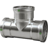 Viega 80781 (4018XL) ProPress 316 Stainless Steel Press Tee 3 in x 3 in x 1-1/2 in (1 Each)