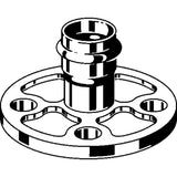 Viega 81055 (4059) ProPress 316 Adapter Flange 1 1/2 in Press Connection (1 Each) - 2