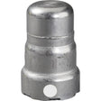 Viega 84100 (5956) MegaPress FKM 1/2 in. Carbon Steel Press Cap (1 Each)
