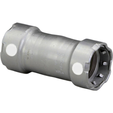 Viega 84145 (5915.5) MegaPress FKM 1-1/4 in. x 1-1/4 in. No Stop Slip Coupling Press Fitting (1 Each)