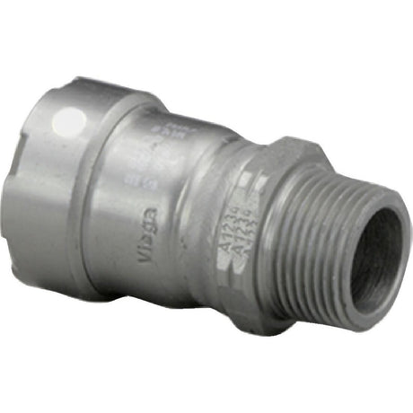 Viega 84250 (5911) MegaPress FKM 3/4 in. Press x 3/4 in. MPT Carbon Steel Adapter (1 Each)
