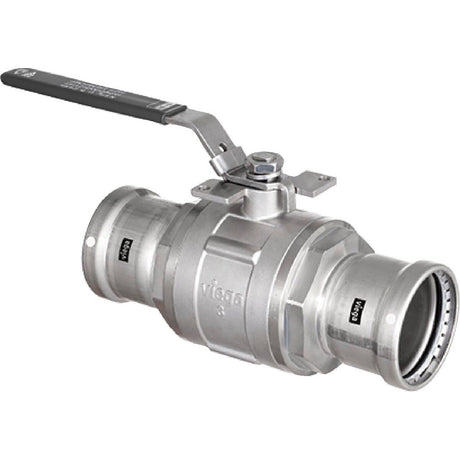 Viega 86805 (5170XL) MegaPress 316 2 1/2 in. Press Stainless Steel Full Port Ball Valve (1 Each)