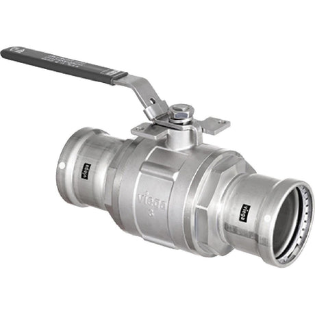 Viega 86820 (4170XL) 2 1/2 in. MegaPress 304 Stainless Steel FKM Full Port Press Ball Valve (1 Each)