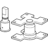 Viega 86837 (5970.9XL) MegaPress XL Lockable Stem Extension for Valve Top Stainless Steel 316 (1 Each) - 3