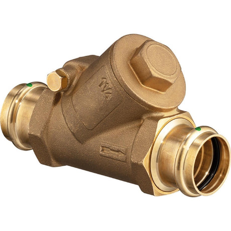 Viega 87175 (2974.2ZL) 3/4 in. x 3/4 in. ProPress Zero Lead Swing Check Valve for Potable Water (1 Each)