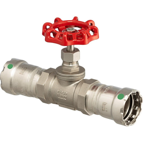 Viega 87620 (5185.1) MegaPress 316 EPDM Globe Valve 1 1/2 in. Press x 1 1/2 in. Press (1 Each)